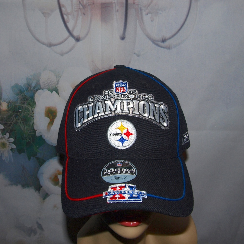 Pittsburgh Steelers Hat 2005 Conference Champions